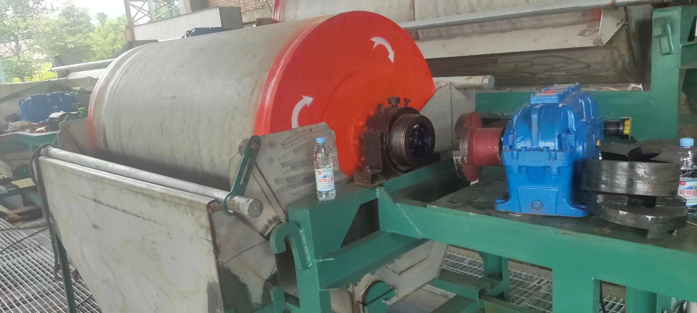 矿用滚筒磁选机 矿用滚筒磁选机